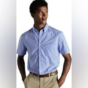 Nautica Men's Light Blue Button Down Shirt
